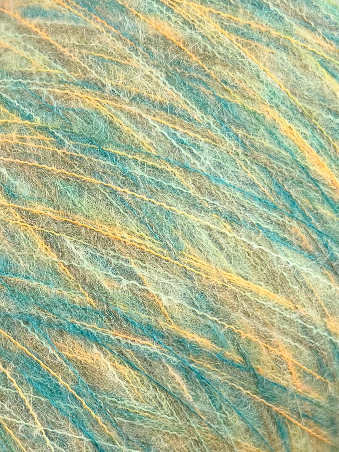 Zimpfer Wolle Selezione Art. Soriano Nm 1/15 – Filato in alpaca baby col. Verde acqua e giallo 01